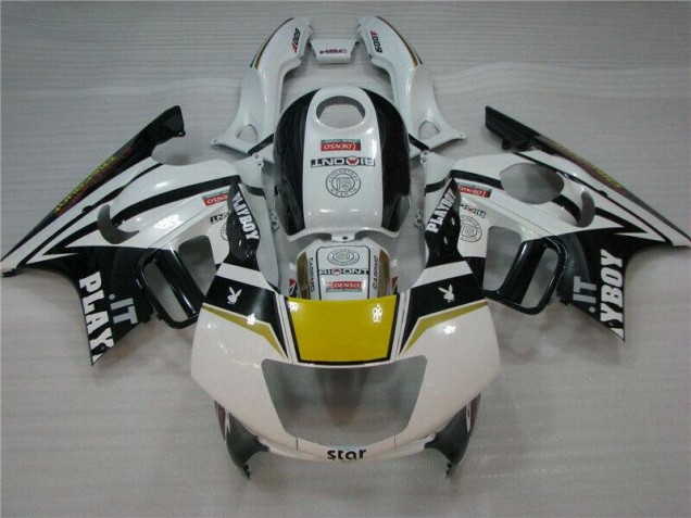 Carene Honda CBR 600 F3 1995-1998 - Bianco Nero Playboy Carene Honda CBR 600 F3 1995-1998 - Bianco Nero Playboy