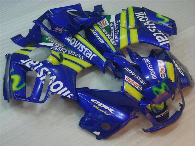 Carene Honda CBR 600 F3 1995-1998 - Blu Movistar Castrol Carene Honda CBR 600 F3 1995-1998 - Blu Movistar Castrol