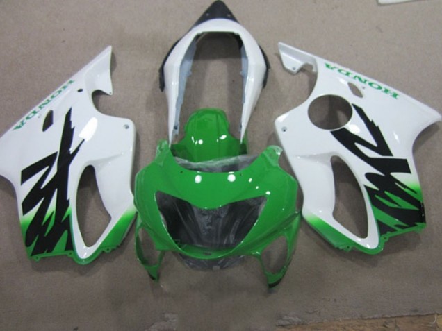 Carene Honda CBR 600 F4 1999-2000 - Bianco Verde Carene Honda CBR 600 F4 1999-2000 - Bianco Verde