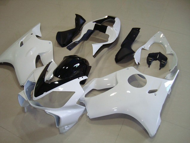 Carene Honda CBR 600 F4i 2001-2003 - Bianco con Nero Banda Carene Honda CBR 600 F4i 2001-2003 - Bianco con Nero Banda