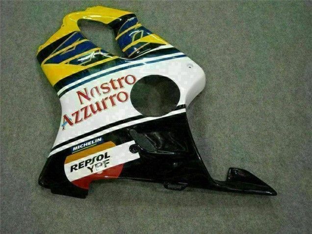 Carene Honda CBR 600 F4i 2001-2003 - Giallo Bianco