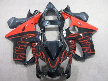 Carene Honda CBR 600 F4i 2001-2003 - Nero Rosso Fiamma