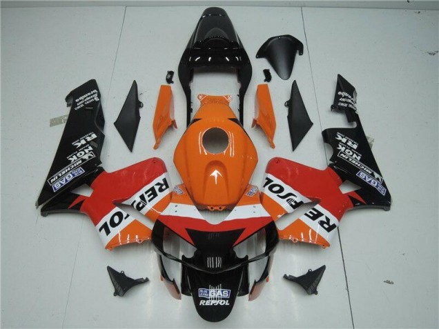 Carene Honda CBR 600 RR 2003-2004 - Arancia Rosso Nero Repsol Carene Honda CBR 600 RR 2003-2004 - Arancia Rosso Nero Repsol
