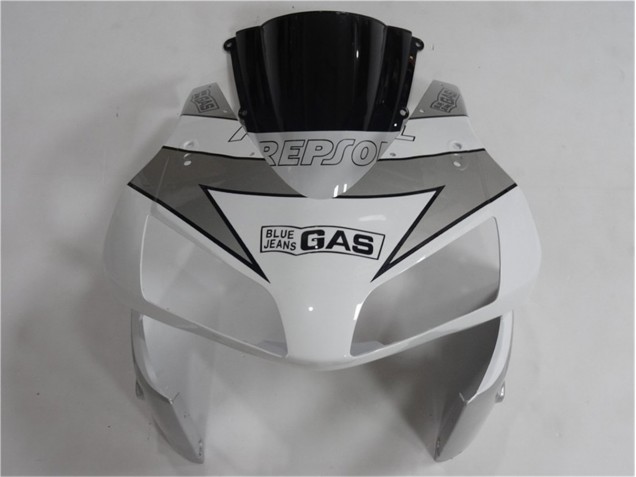 Carene Honda CBR 600 RR 2003-2004 - Argento Bianco Nero Repsol
