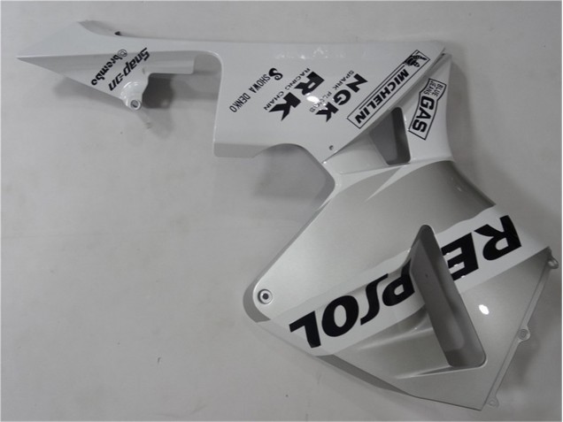 Carene Honda CBR 600 RR 2003-2004 - Argento Bianco Nero Repsol