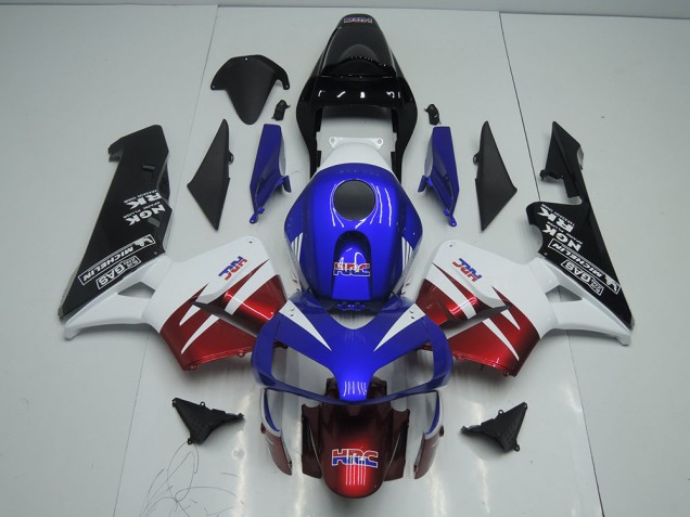 Carene Honda CBR 600 RR 2003-2004 - Scuro Rosso Blu Carene Honda CBR 600 RR 2003-2004 - Scuro Rosso Blu
