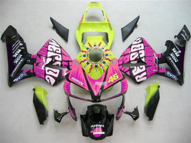 Carene Honda CBR 600 RR 2003-2004 - Valentino Rossi Carene Honda CBR 600 RR 2003-2004 - Valentino Rossi