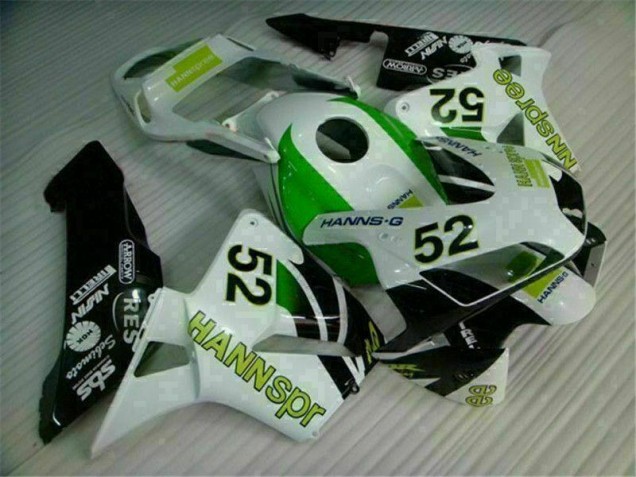 Carene Honda CBR 600 RR 2003-2004 - Verde Bianco Nero