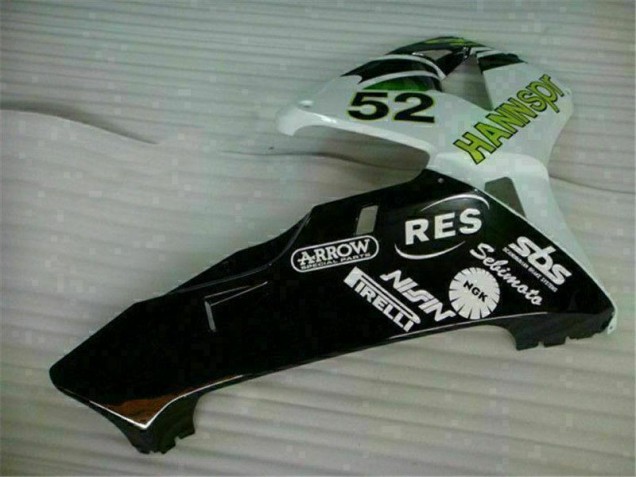 Carene Honda CBR 600 RR 2003-2004 - Verde Bianco Nero