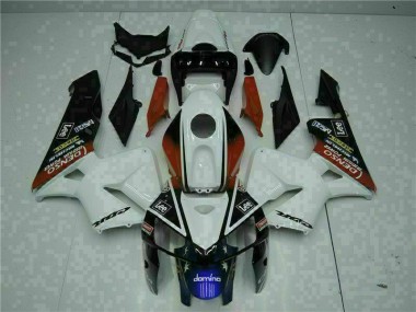 Carene Honda CBR 600 RR 2005-2006 - Bianco Rosso Nero Lee