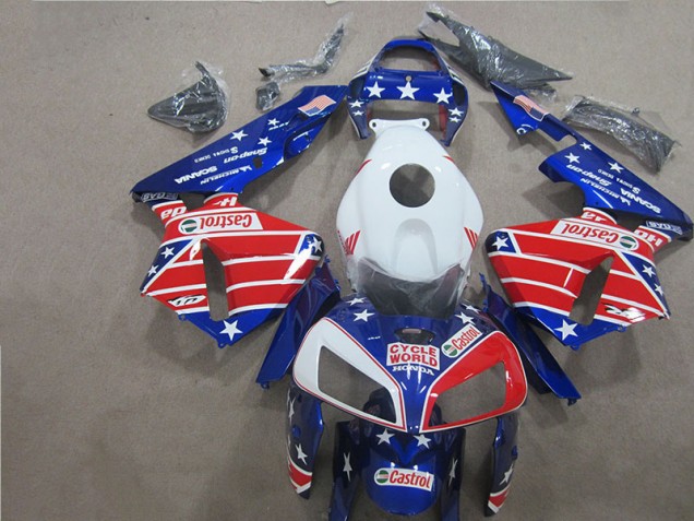 Carene Honda CBR 600 RR 2005-2006 - Cycle World Castrol Carene Honda CBR 600 RR 2005-2006 - Cycle World Castrol