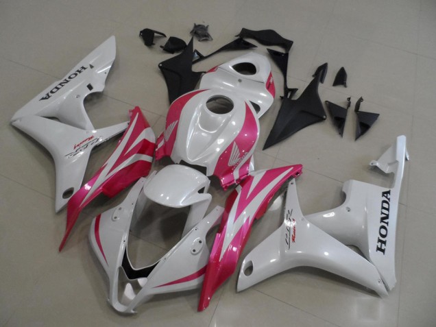 Carene Honda CBR 600 RR 2007-2008 - Bianco Perla con Rosa