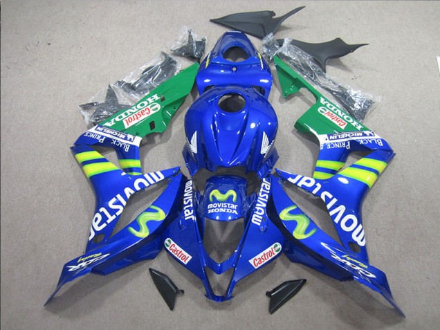 Carene Honda CBR 600 RR 2007-2008 - Blu Bianco Movistar