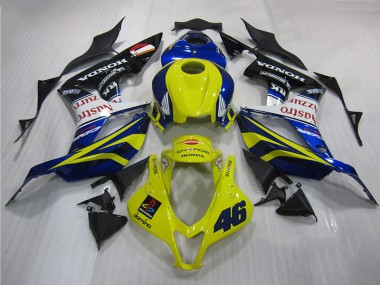 Carene Honda CBR 600 RR 2007-2008 - Giallo Blu 46