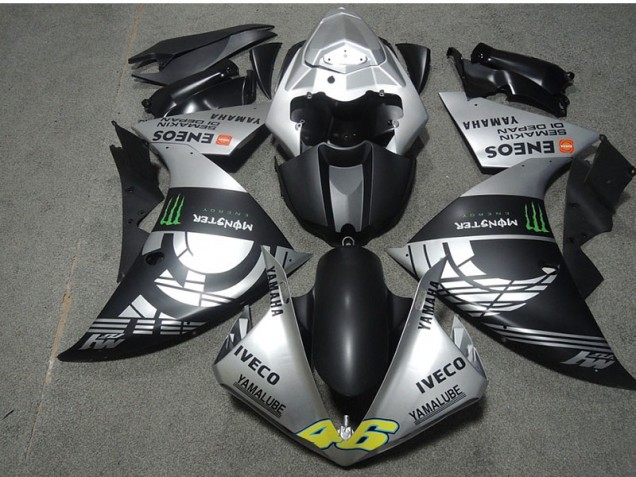 Carene Honda CBR 600 RR 2007-2008 - Nero Argento Monster IVECO 46