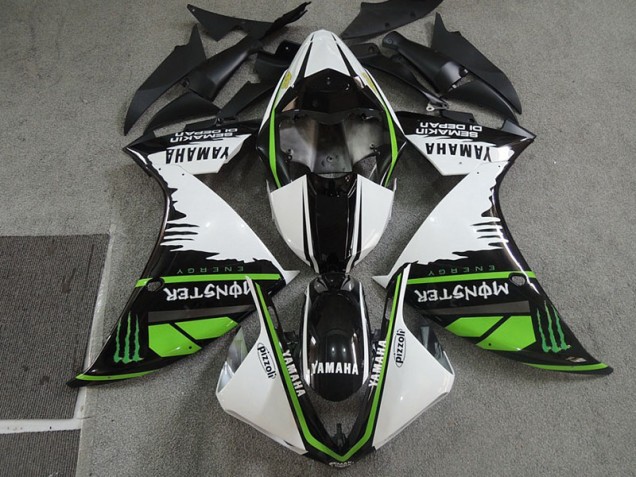 Carene Honda CBR 600 RR 2007-2008 - Nero Bianco Monster Pizzoli