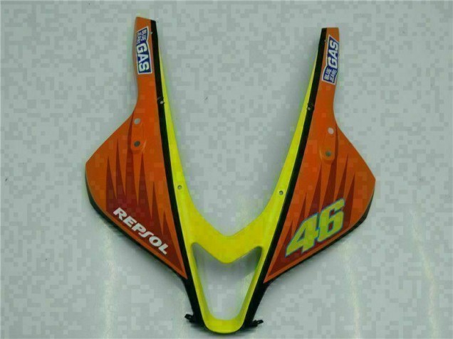 Carene Honda CBR 600 RR 2007-2008 - Nero Giallo Repsol 46