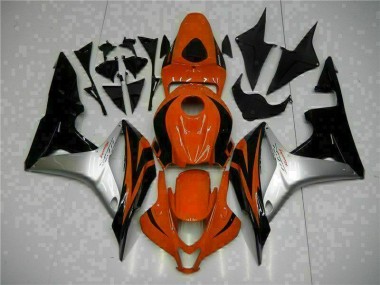 Carene Honda CBR 600 RR 2007-2008 - Nero Rosso Argento
