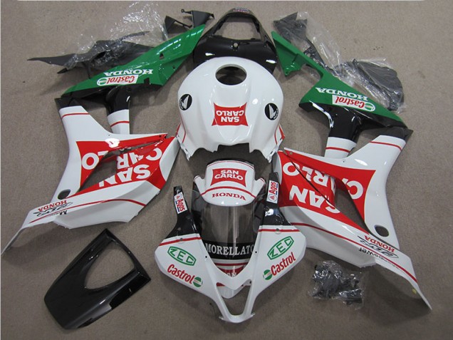 Carene Honda CBR 600 RR 2007-2008 - Rosso Bianco San Carlo