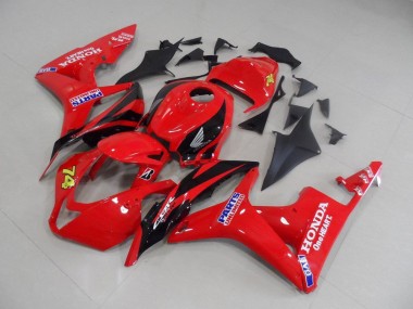 Carene Honda CBR 600 RR 2007-2008 - Rosso Nero Corsa