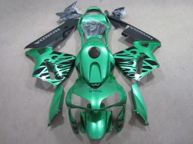 Carene Honda CBR 600 RR 2007-2008 - Verde Nero