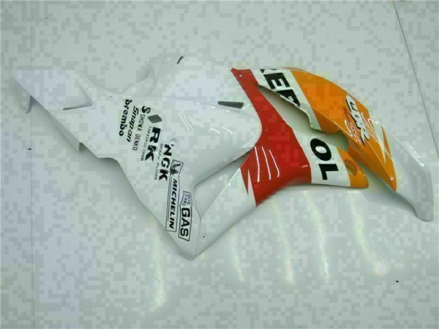 Carene Honda CBR 600 RR 2009-2012 - Bianco Arancia Repsol Carene Honda CBR 600 RR 2009-2012 - Bianco Arancia Repsol