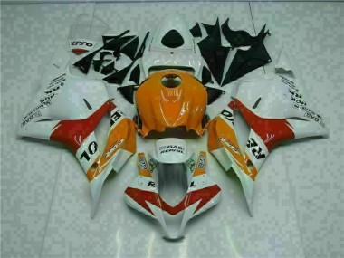Carene Honda CBR 600 RR 2009-2012 - Bianco Arancia Repsol
