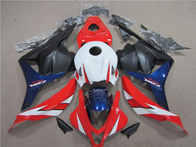 Carene Honda CBR 600 RR 2009-2012 - Bianco Rosso Blu Carene Honda CBR 600 RR 2009-2012 - Bianco Rosso Blu