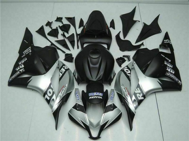 Carene Honda CBR 600 RR 2009-2012 - Nero Argento Repsol