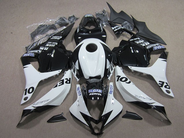 Carene Honda CBR 600 RR 2009-2012 - Nero Bianco Repsol Carene Honda CBR 600 RR 2009-2012 - Nero Bianco Repsol
