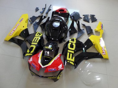 Carene Honda CBR 600 RR 2013-2021 - Giallo Nero Geico