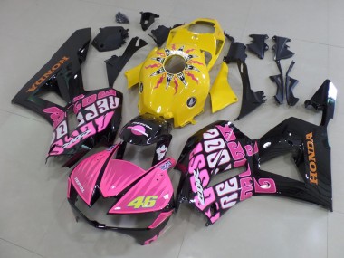 Carene Honda CBR 600 RR 2013-2021 - Giallo Rosa Rossi
