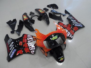 Carene Honda CBR 900 RR 919 1998-1999 - Nero Rossi