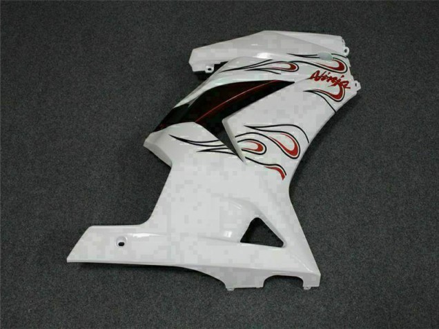 Carene Kawasaki EX250 2008-2012 - Bianco Rosso Carene Kawasaki EX250 2008-2012 - Bianco Rosso