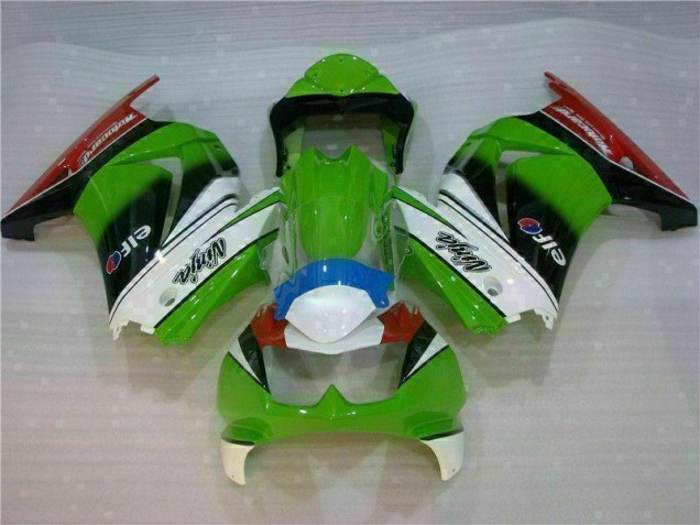 Carene Kawasaki EX250 2008-2012 - Bianco Verde Nero Ninja Carene Kawasaki EX250 2008-2012 - Bianco Verde Nero Ninja