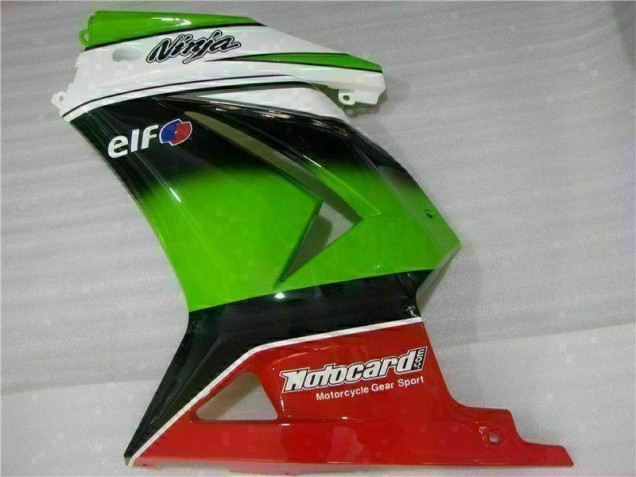 Carene Kawasaki EX250 2008-2012 - Bianco Verde Nero Ninja Carene Kawasaki EX250 2008-2012 - Bianco Verde Nero Ninja