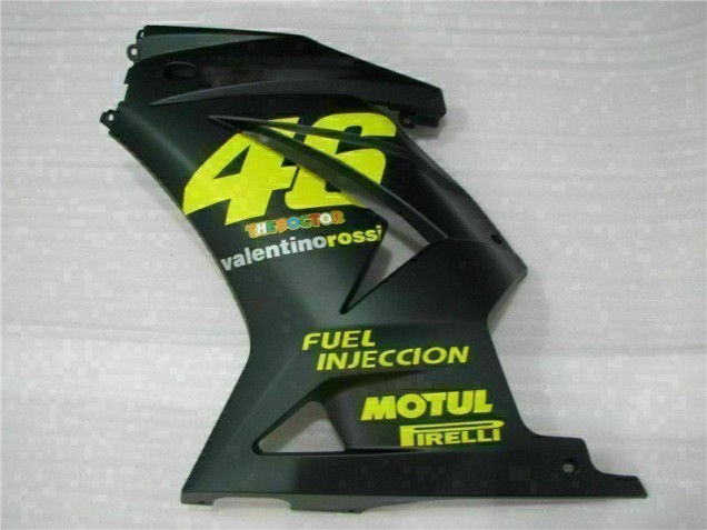 Carene Kawasaki EX250 2008-2012 - Nero Giallo 46 Carene Kawasaki EX250 2008-2012 - Nero Giallo 46