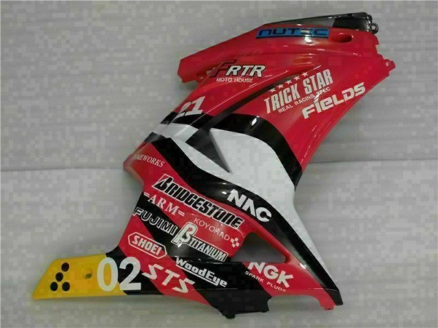 Carene Kawasaki EX250 2008-2012 - Rosso Giallo Carene Kawasaki EX250 2008-2012 - Rosso Giallo