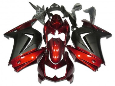 Carene Kawasaki EX250 2008-2012 - Rosso Grigio