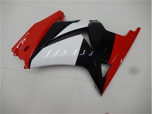 Carene Kawasaki EX250 2008-2012 - Rosso Nero Bianco Carene Kawasaki EX250 2008-2012 - Rosso Nero Bianco