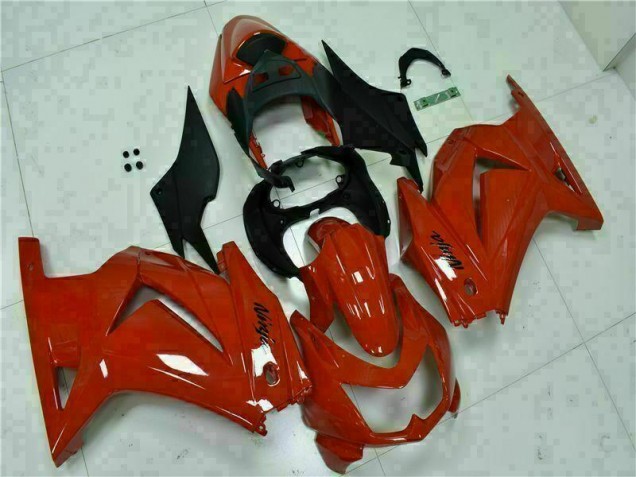 Carene Kawasaki EX250 2008-2012 - Rosso Nero Ninja Carene Kawasaki EX250 2008-2012 - Rosso Nero Ninja