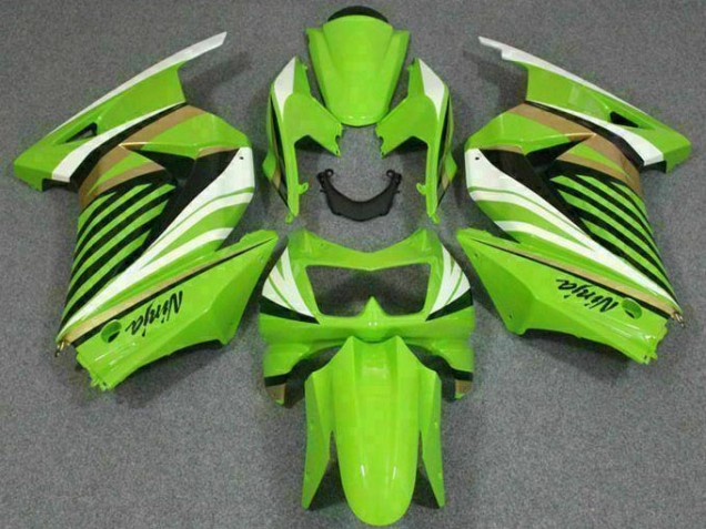 Carene Kawasaki EX250 2008-2012 - Verde Bianco Nero Ninja Carene Kawasaki EX250 2008-2012 - Verde Bianco Nero Ninja