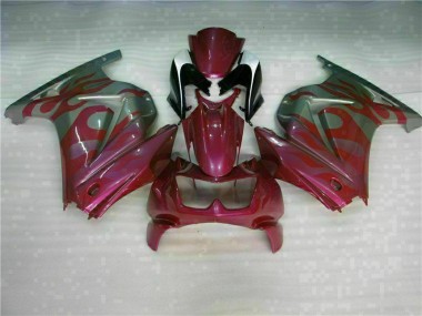 Carene Kawasaki EX250 2008-2012 - Viola Rosso