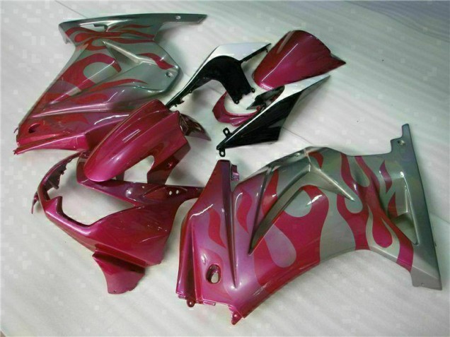 Carene Kawasaki EX250 2008-2012 - Viola Rosso Carene Kawasaki EX250 2008-2012 - Viola Rosso