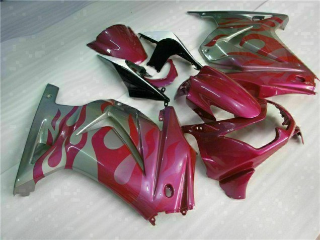 Carene Kawasaki EX250 2008-2012 - Viola Rosso Carene Kawasaki EX250 2008-2012 - Viola Rosso