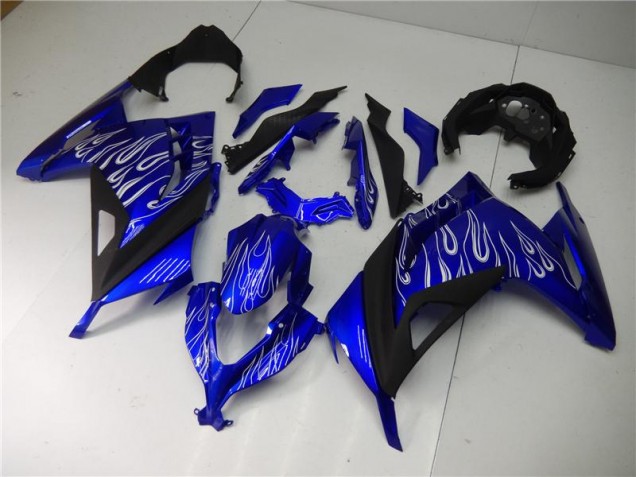 Carene Kawasaki EX300 2013-2016 - Blu Bianco Nero Carene Kawasaki EX300 2013-2016 - Blu Bianco Nero