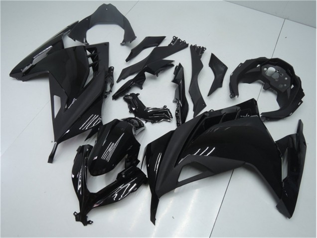 Carene Kawasaki EX300 2013-2016 - Lucido Nero Opaco Carene Kawasaki EX300 2013-2016 - Lucido Nero Opaco