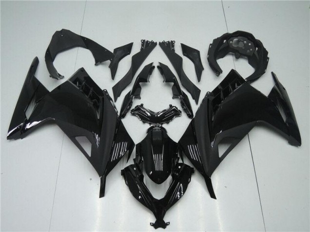Carene Kawasaki EX300 2013-2016 - Lucido Nero Opaco Carene Kawasaki EX300 2013-2016 - Lucido Nero Opaco