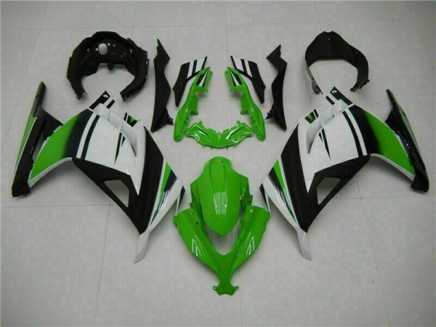 Carene Kawasaki EX300 2013-2016 - Verde Nero Argento Carene Kawasaki EX300 2013-2016 - Verde Nero Argento