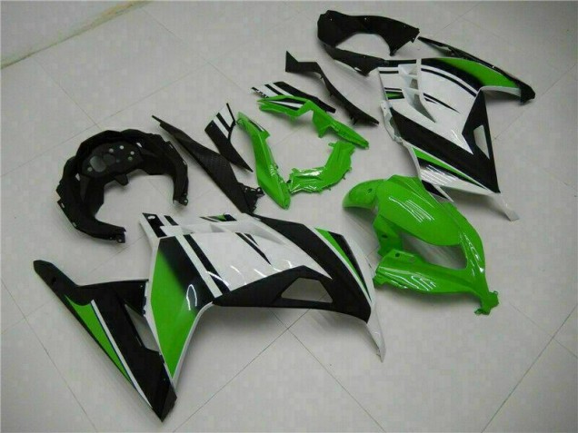 Carene Kawasaki EX300 2013-2016 - Verde Nero Argento Carene Kawasaki EX300 2013-2016 - Verde Nero Argento